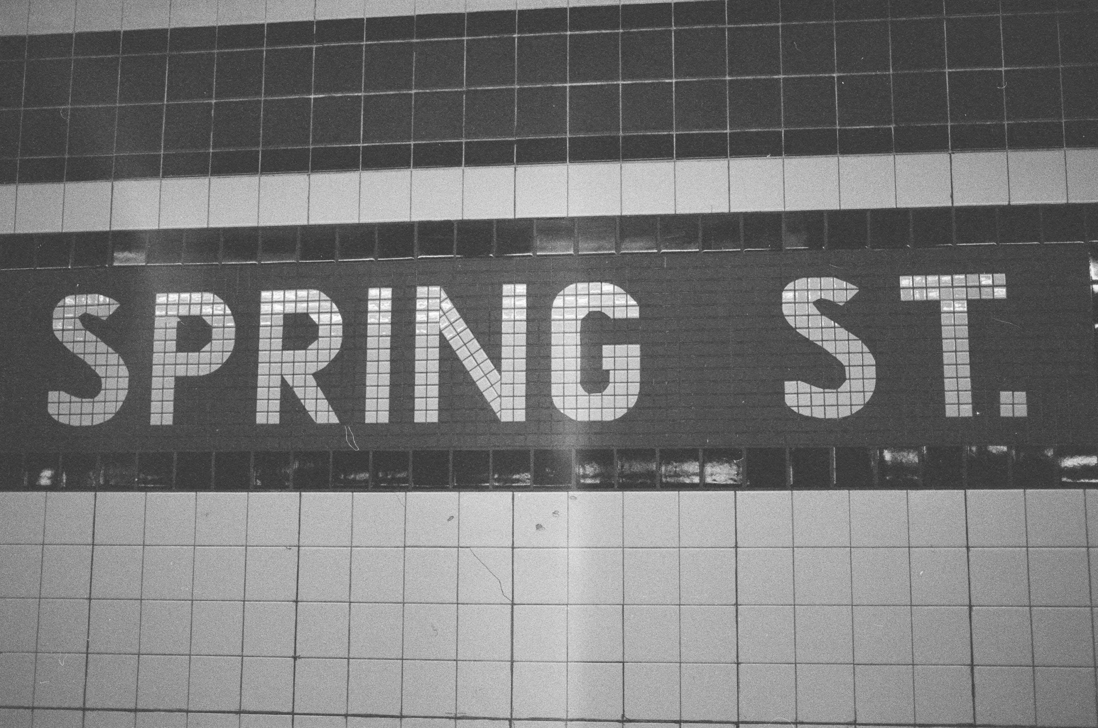 Spring Street C
 - C Train Station, SoHo