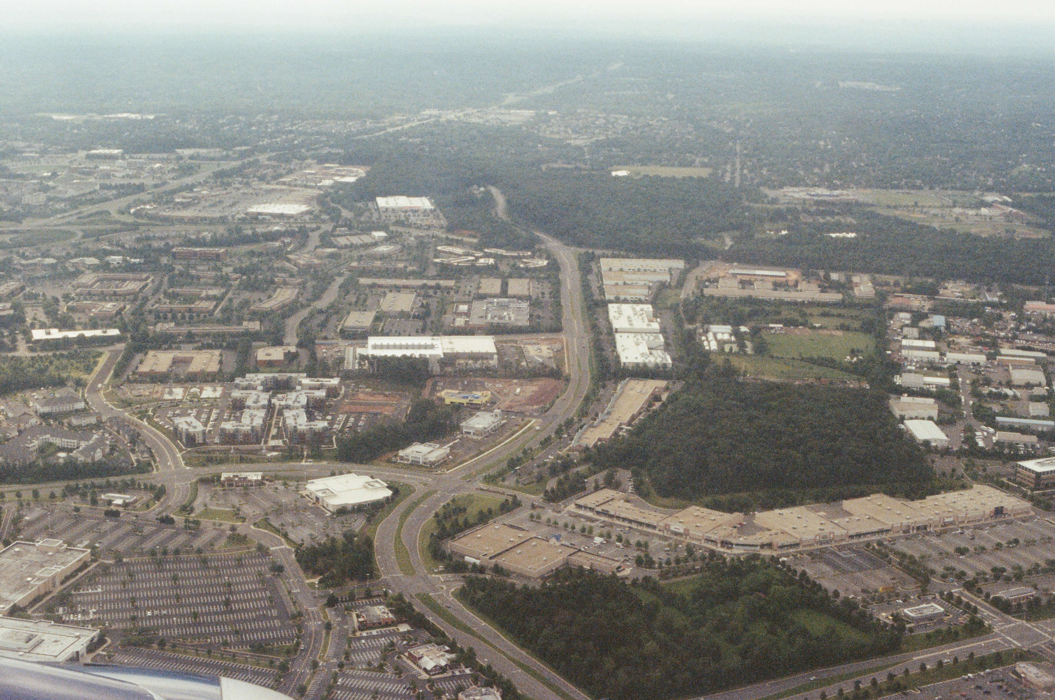✈
 - Above Dulles International Airport