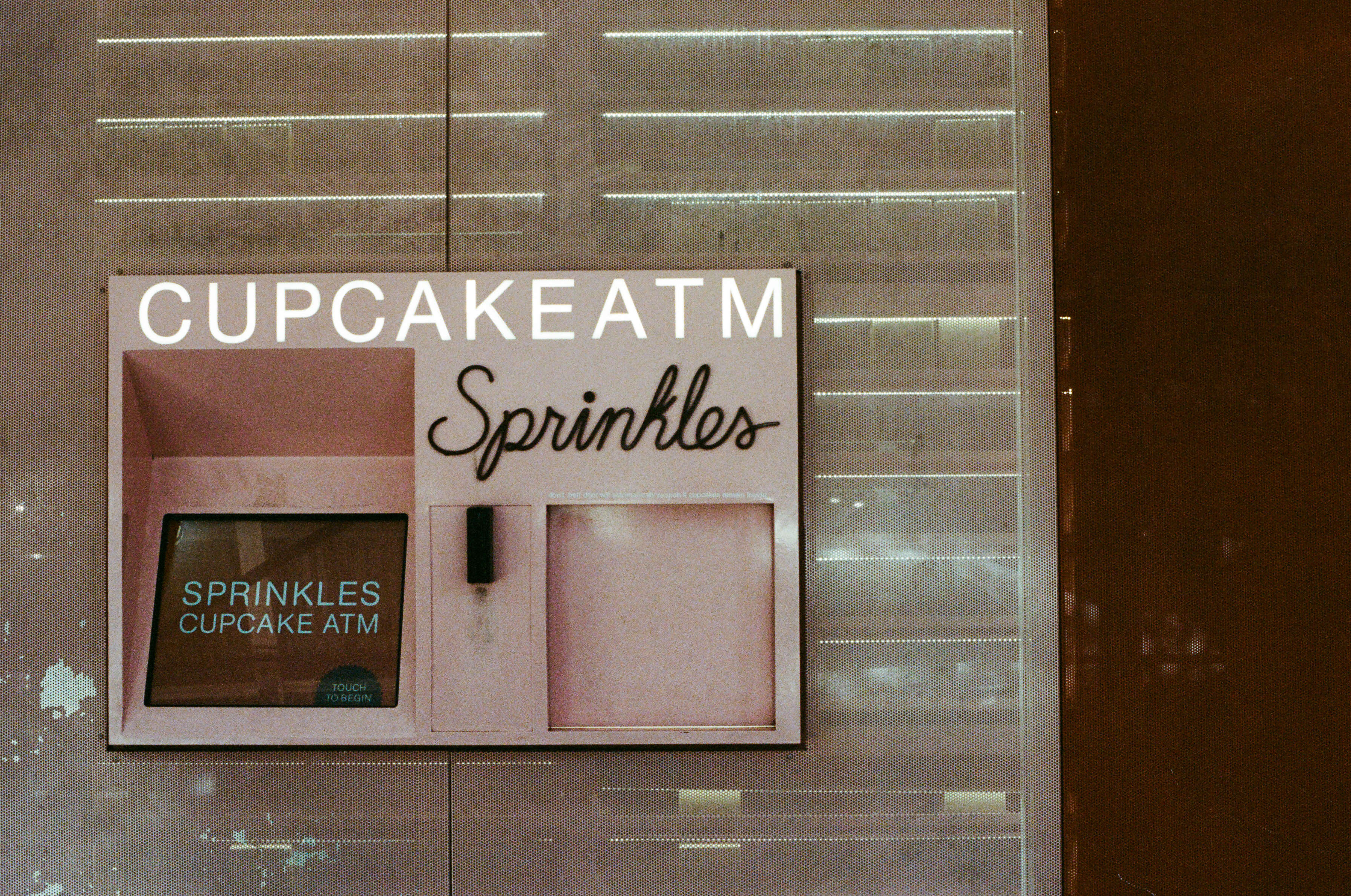 Cupcake ATM.
 - 61st and Lexington, NYC