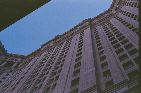 Peeking Sky
 - City Hall, NYC