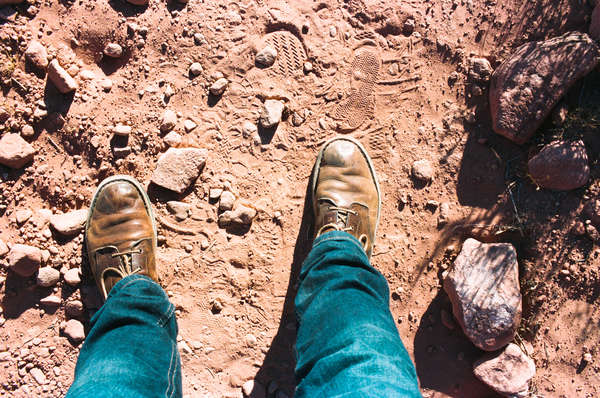 Desert Boots in the Desert
 - Las Vegas, Nevada